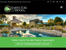 Tablet Screenshot of earthturfwood.com